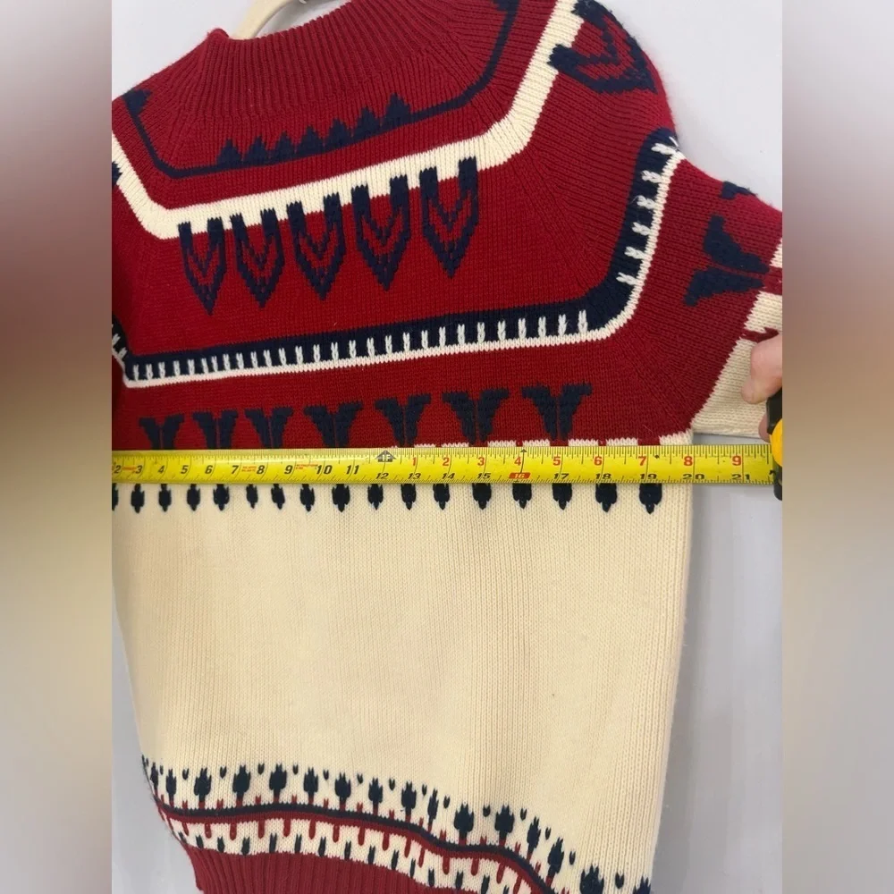 Vintage Fir for JCPenney Men’s Fair Isle Multicolor Crew or Mock Neck Sweater